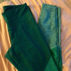 Three toned green leggings by Old Navy